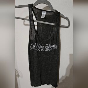 Women's Black Cal State Fullerton Tank Top